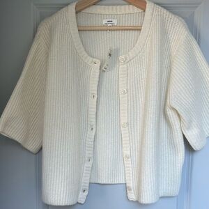 Aerie unREAL Short Sleeve Cardigan -BNWT